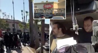 Unruly Teen Mob Causes Chaos at California Supermarket: A Disturbing Incident Unfolds