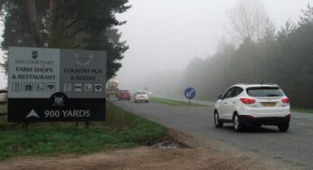 Unexpected Road Closure Disrupts Traffic Near Centre Parcs Resort